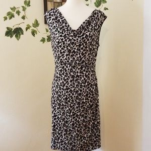 Ann Taylor animal print dress.